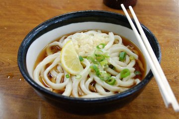 Sanuki udon noodles