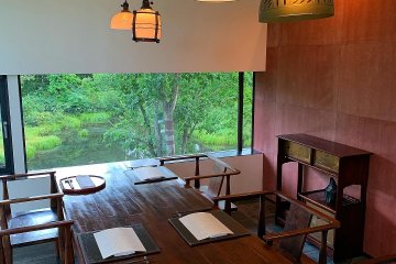 Dining areas were so well designed
