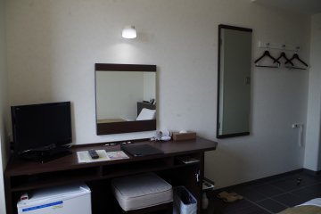 All rooms are well-equipped with TV set, hair dryer and fridge