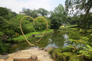 Come relax in the peaceful Mori Garden