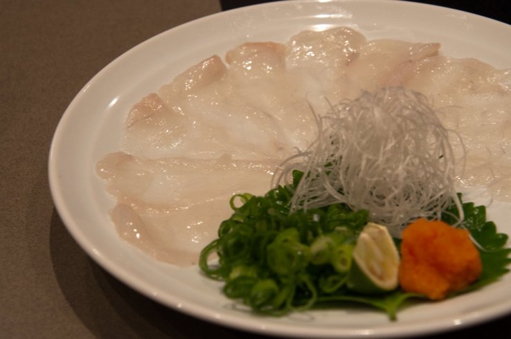 Yamaguchi fugu sashimi