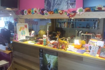 ILoveOutdoors & ILoveCanoe Reception desk