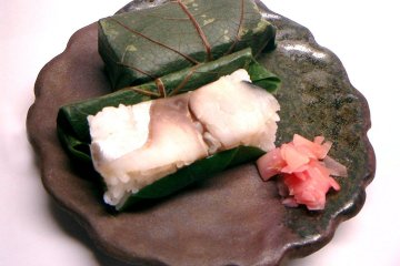 Kakinoha zushi, Nara