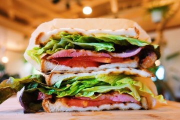 The BLT sandwich is a menu favorite