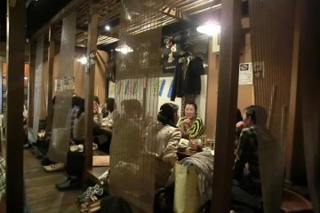 Booth scene