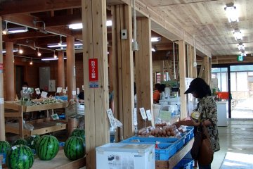 Local produce for sale