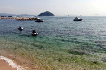 Clear, clean sea