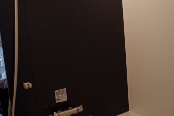Bathing area of twin room