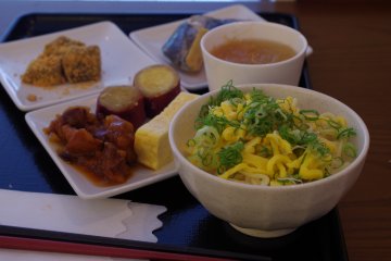 <p>Kyoto style breakfast at Hotel Ibis Styles Kyoto Station</p>