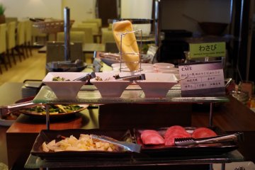 <p>Kyoto style toppings</p>