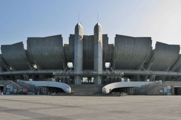 The Olympic Stadium in Nagano