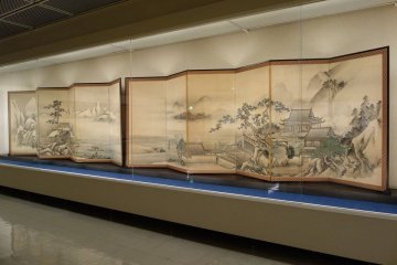 Some of the art on display