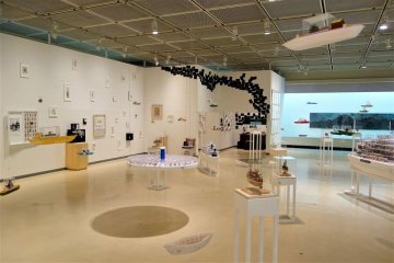 The museum covers Tottori's nature, history, folklore, and culture