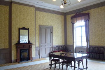 One of the interior rooms of the Jinpukaku