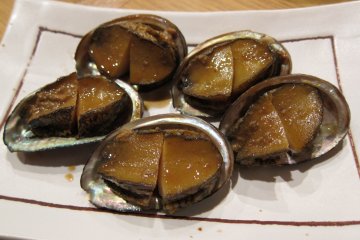 Stewed awabi