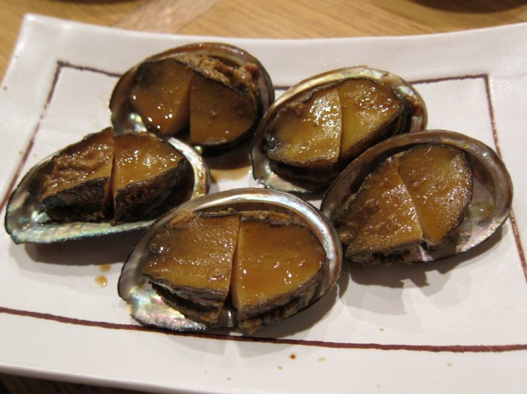 Stewed awabi