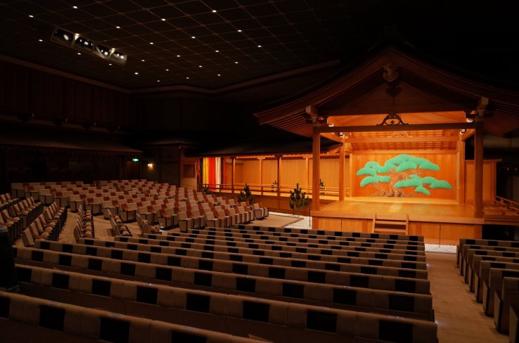 The beautiful Nohgaku National Theatre  