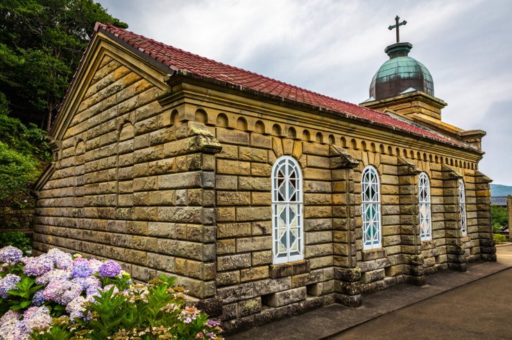 Kashigashima Church (1919), a World Heritage Site
