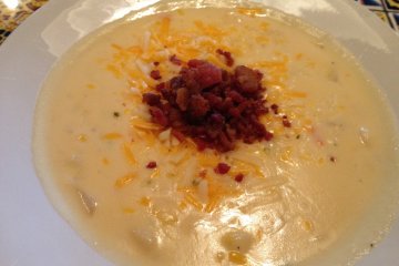 Baked potato soup