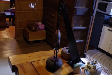 <p>Part of the living area at&nbsp;Kaikoan Machiya in Higashiyama, Kyoto City.</p>