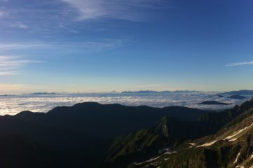 Mt Fuji in the distance
