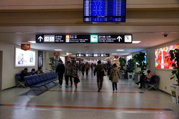Both domestic and international routes are available from Nagasaki