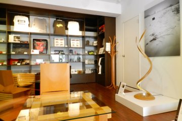 You can also find the only store I've ever found Ferraris and teapots co-existing; the Ken Okuyama design store.