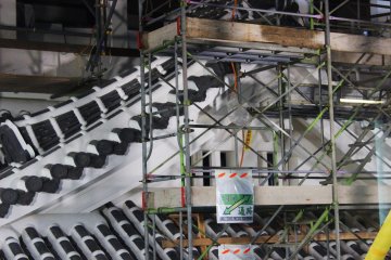 To be honest, it is hard to tell what is being worked on or replaced, it almost seems to be completed already
