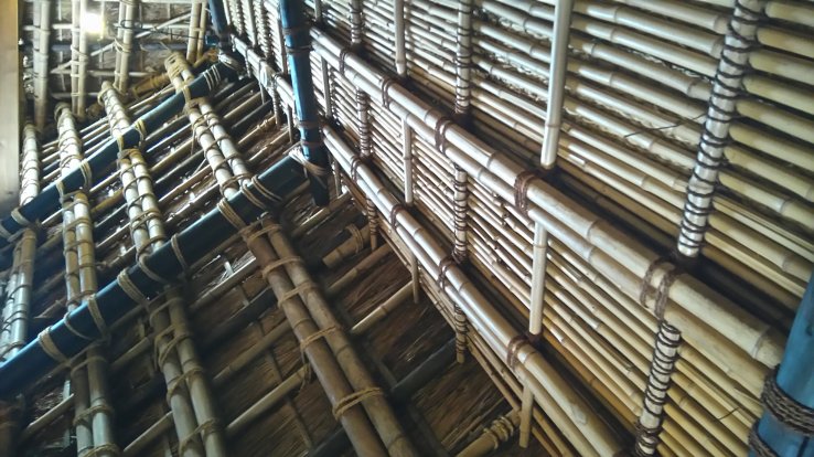 Bamboo rope ceiling, Kangien