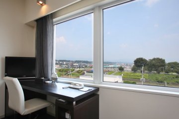 Workspace with a nice view