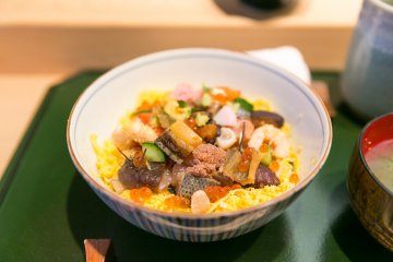 Bara chirashi, Okayama prefecture, Chugoku
