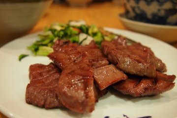 Gyutan yaki, Miyagi prefecture, Tohoku