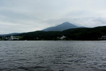 The view from the water on a brisk morning