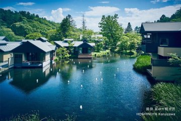 Karuizawa glamping with Hoshinoya