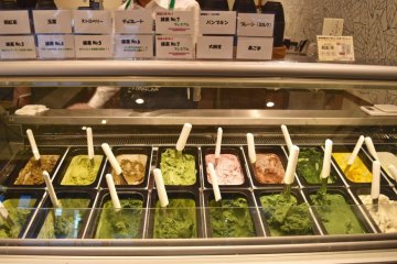 Nanaya Aoyama is your place for matcha gelato