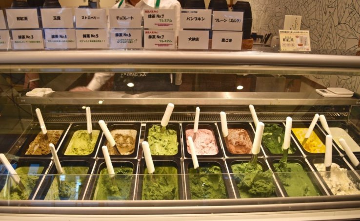 Nanaya Aoyama is your place for matcha gelato