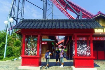 A little bit of tradition in the craziest place ever!