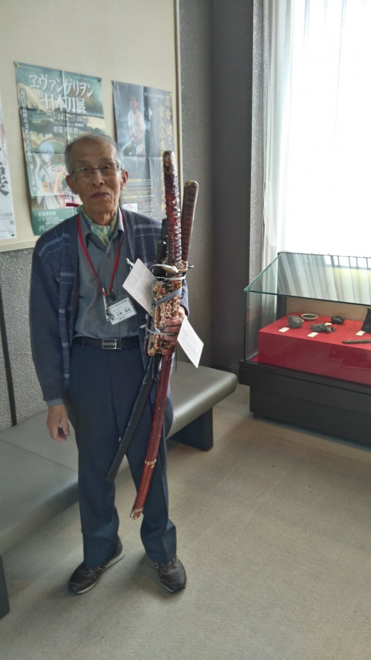 An old swordsman?  