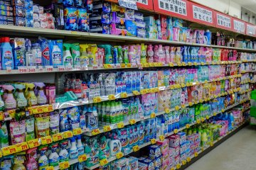 There is a huge range of everyday beauty, laundry, and sanitary products