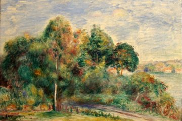 Works by Renoir are on display