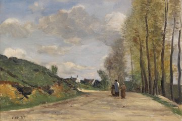 Corot is often regarded as one of the legends of landscape painting