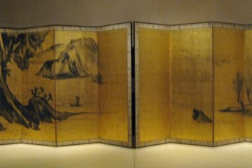 Nagasawa Rosetsu's work is an example of ink-wash style painting