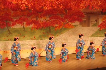 Gion Odori offers a different take on Kyoto's autumn
