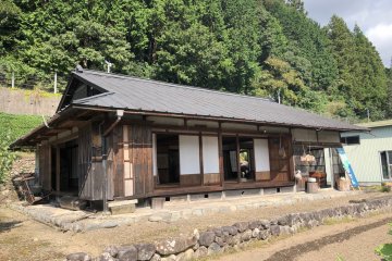 The traditional tea house