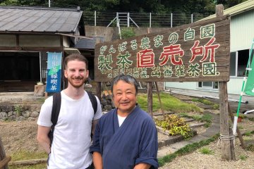 The master and owner of the Yamakasho tea plantation