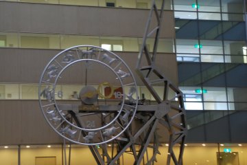 The giant clock