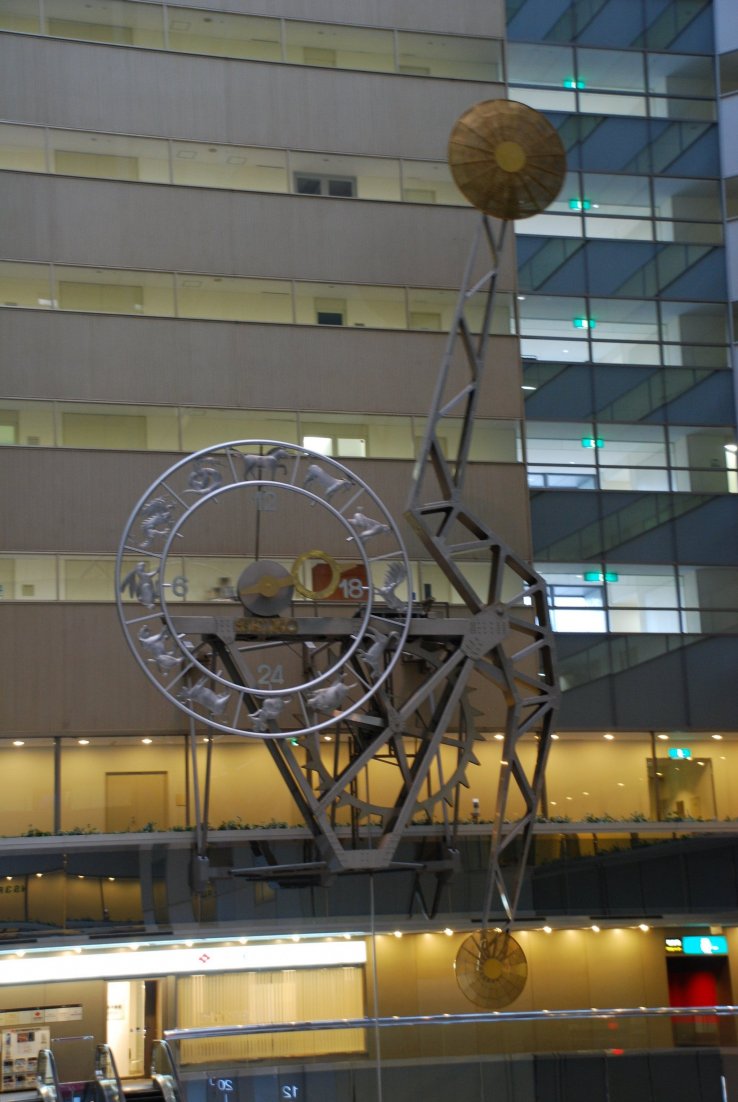The giant clock