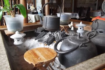 My view across the hearth as I dined