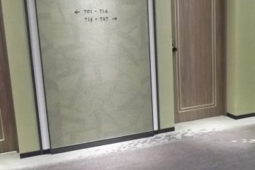 The aesthetic is chic and modern