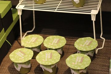 Matcha pudding